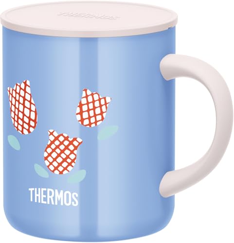 

Thermos JDG-353LTD BLT Vacuum Insulated Mug, 11.8 fl oz (350 ml), Blue Tulip