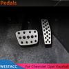 Auto Pedas Gas Bremspedal Abdeckung für Chevrolet Trax Equinox Cruze Malibu für Opel Mokka Vauxhall Astra JH GTC