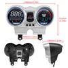 12V Motorrad Tacho Universal LCD Armaturenbrett Drehzahlmesser Für Honda CBX250