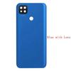Back Cover For Xiaomi Redmi 9C Battery Cover Rear  Housing Case with Camera Frame Lens Repair Parts