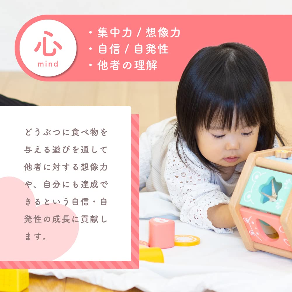 Woodypuddy First Building Building Educational Fits 10 Months and 0 Years Old Blocks, Mouth-Mouth Box, Blocks, Toy,