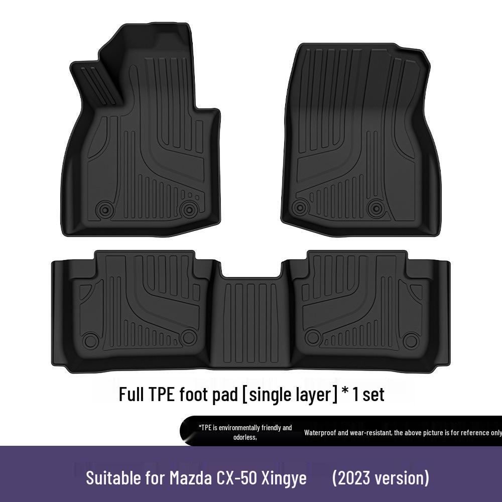 

Специальные 3D всепогодные TPE коврики для пола Mazda CX-50 Xingye, экологичный дизайн