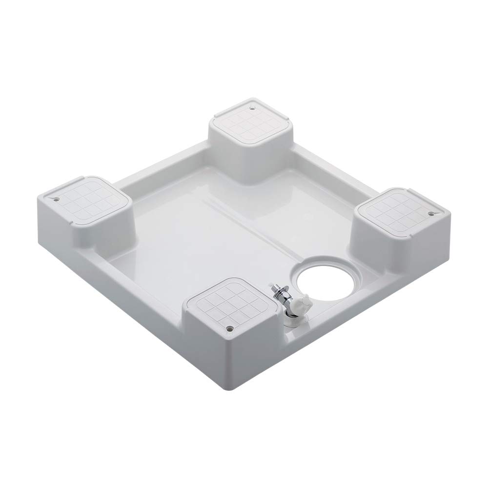 

KAKUDAI Водонепроницаемый поддон для стиральной машины Белый стиральная машина [426-501-W] (с краном) // серебряный