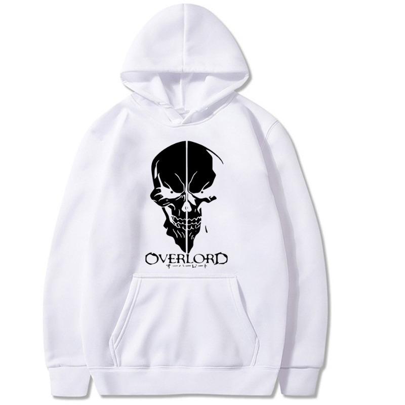 

Autumn Winter Overlord Japanese Anime Hoodie Boys Harajuku Girls Hip Hop Hoodie Casual Loose Comfortable Sweatshirt S