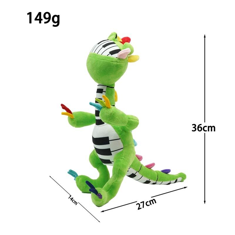 Pianosaurus Plush Game Piano Dinosaur Plush Doll Doll