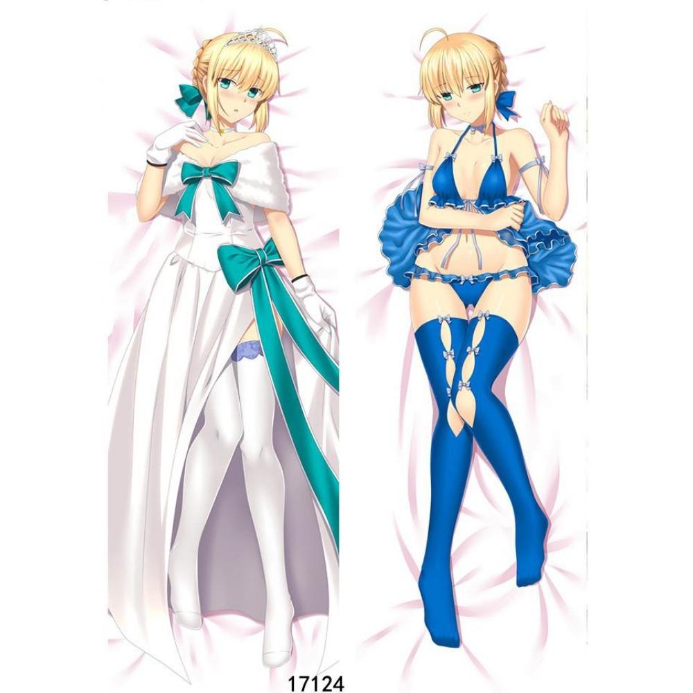 Japanische Anime Fate/Grand Order Fate/Apocrypha Saber Nero Claudius Hugging Body Kissenbezug Dakimakura Kissenbezug