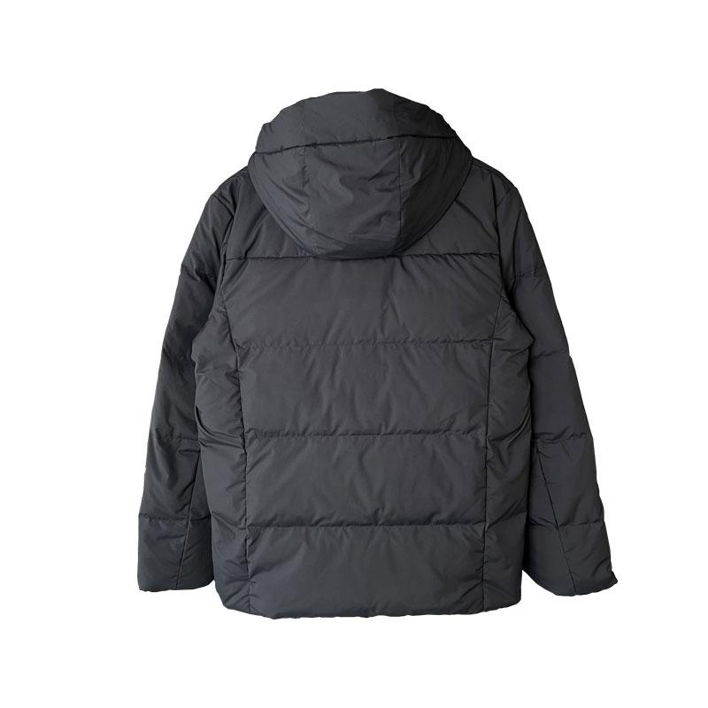 Li-Ning Trendy Water-Resistant Short Hooded Down Jacket Men Outerwear AYMV467-3