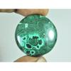 30X30MM Natural Green Malacaite Designer Round Cabochon Loose Gemstone 91Cts G-487