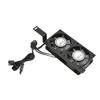 Memory Cooling Fan Double 6025PWM 1000 to 3000RPM 5V 3Pin Aura Sync ARGB Memory   for DDR DDR2 DDR3 DDR4 DDR5