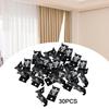30 Pieces Curtain Rod Brackets Curtain Hangers Multipurpose Top-mounted Portable