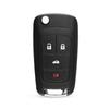 Flip Folding Remote Car Key Shell For Chevrolet Cruze Epica Lova Camaro Impala 2 3 4 5 Button Hu100 Blade Replacement