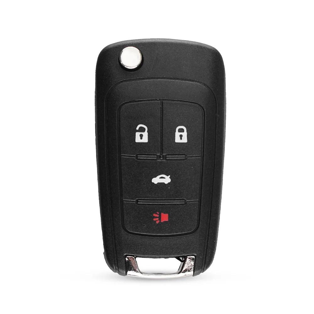 Flip Folding Remote Car Key Shell For Chevrolet Cruze Epica Lova Camaro Impala 2 3 4 5 Button Hu100 Blade Replacement
