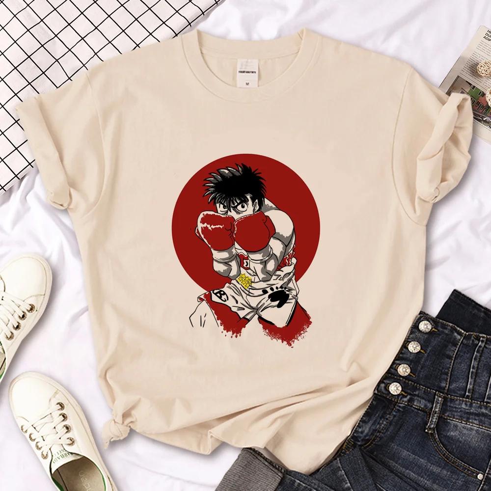 KBG Hajime No Ippo Shirt Summer Fashion T-Shirt Mens Womens T Tops Crew Neck Short Sleeve Loose Casual Streetwear Men's Clothing