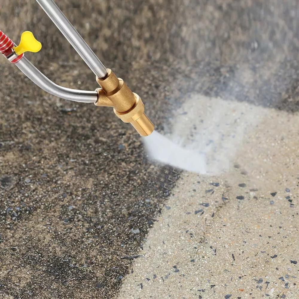 Quick Disconnect Pressure Washer Sandblasting Kit Wet Sand Blasters Kit  Removing Rust Graffiti