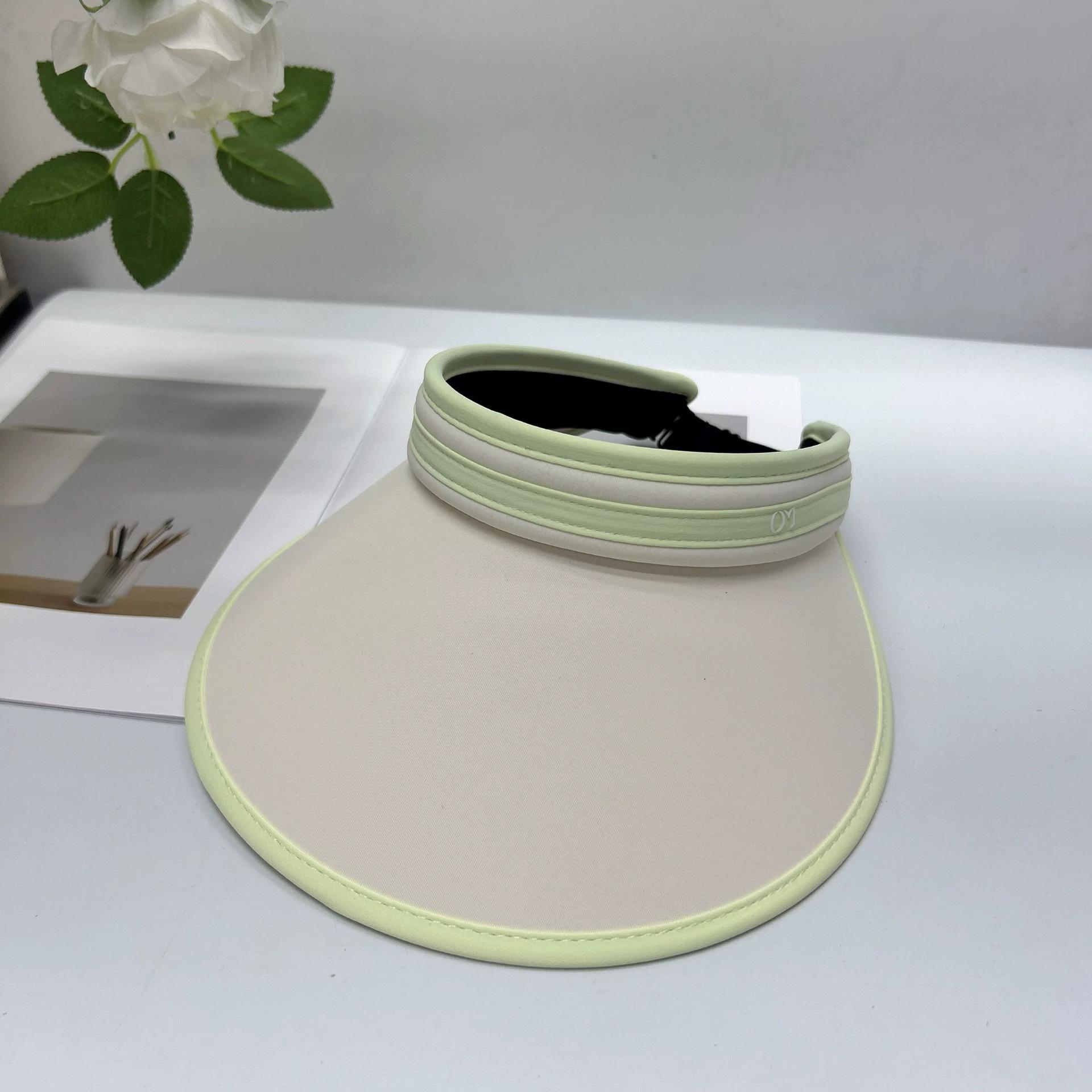 

Летняя шляпа от солнца женская с широкими полями защита от ультрафиолета шляпа-козырек для улицы спорт езда на велосипеде шляпа от солнца защита от солнца