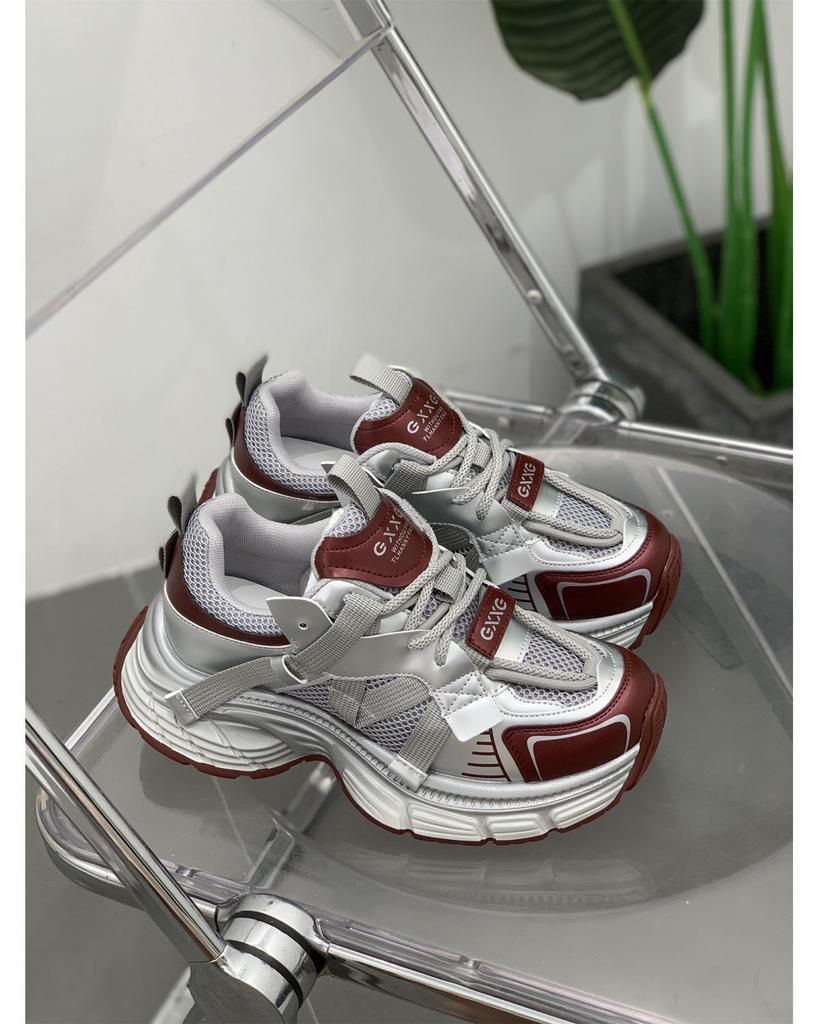 Thick-soled Lightweight and Breathable Mesh Dad Shoes Women's 2025 Summer Running Shoes Versatile and Thin Sports Shoes Casual Women's Shoes