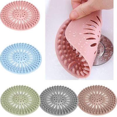 Sink Sewer Filter Floor Drain Strainer Water Hair Stopper Bath Catcher Shower Cover Kitchen Bathroom Anti Clogging