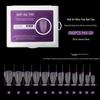 Ultra-Thin Seamless Matte Nail Tips: No File Needed, Full Stick-On Extension, 240 Pcs