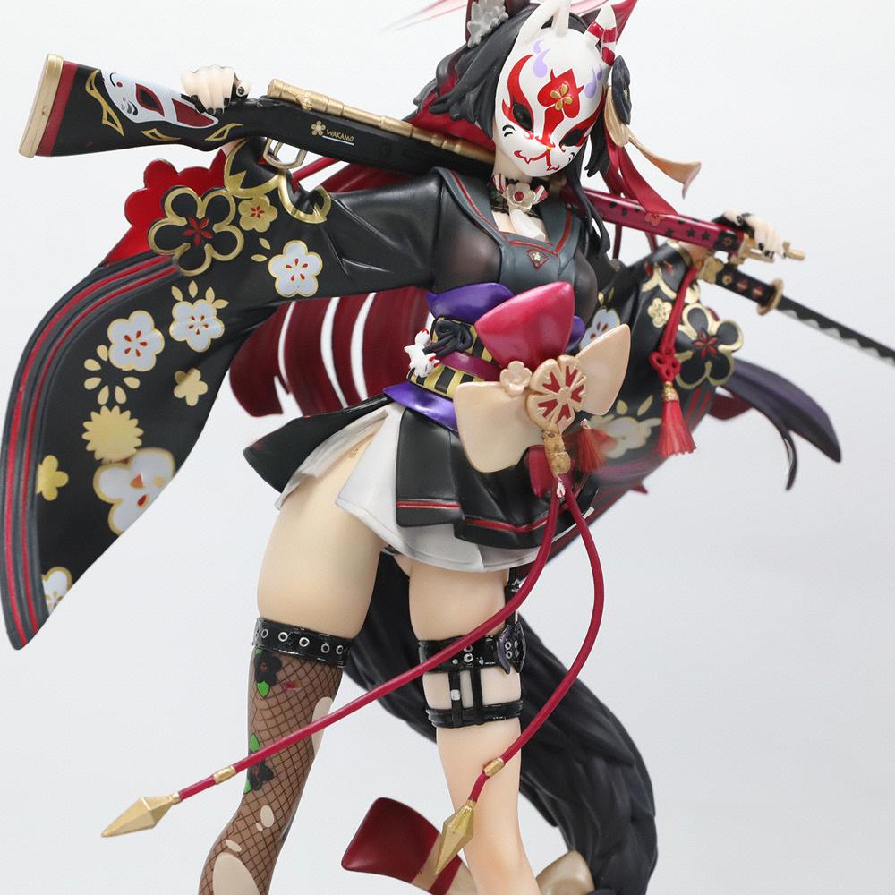 Wakamo Standing Position Game Girl Figure Model Statue Boys Collection Desktop Decoration Ornament Toy Gifts