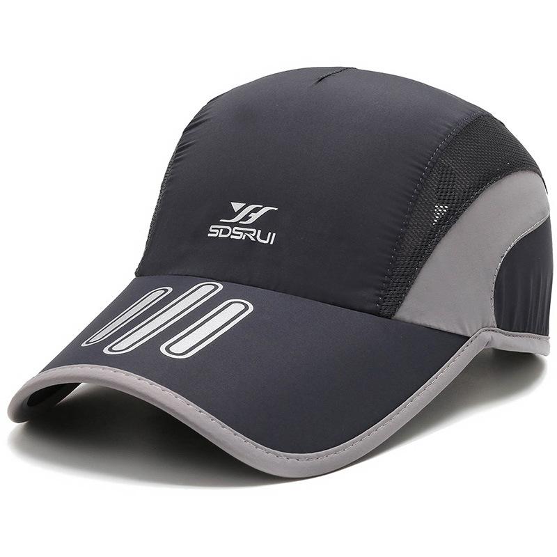 Baseball Cap with Quick-Drying Soft Top and Breathable Strapback for Outdoor Activities