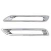 For Toyota RAV4 2019-2025 Chrome Rear Bumper Fog Light Decor Frame Frame Trim