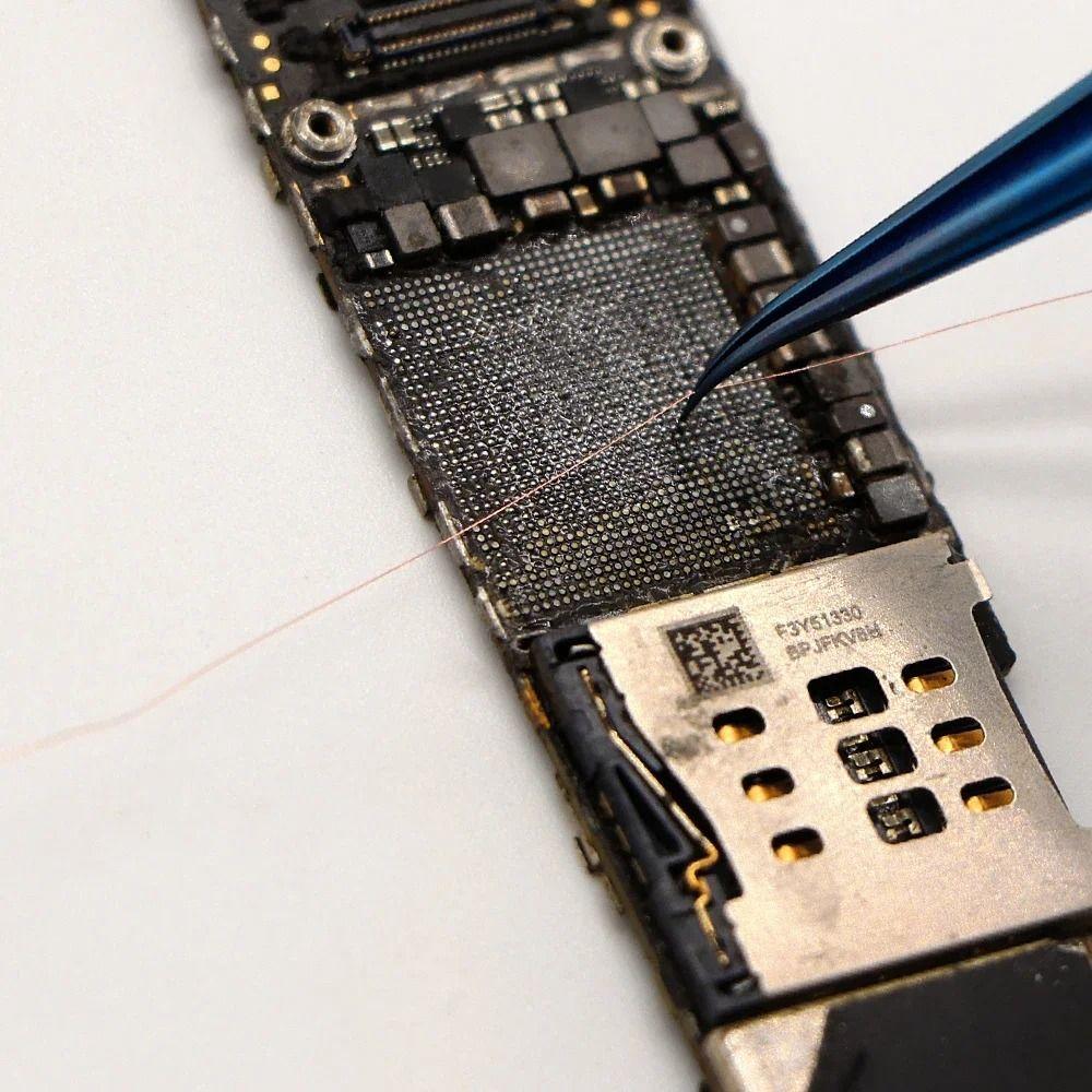 Curved/Straight Tip Titanium Zinc Zinc Alloy Tweezers Precision Repair Hand Tools  Motherboard