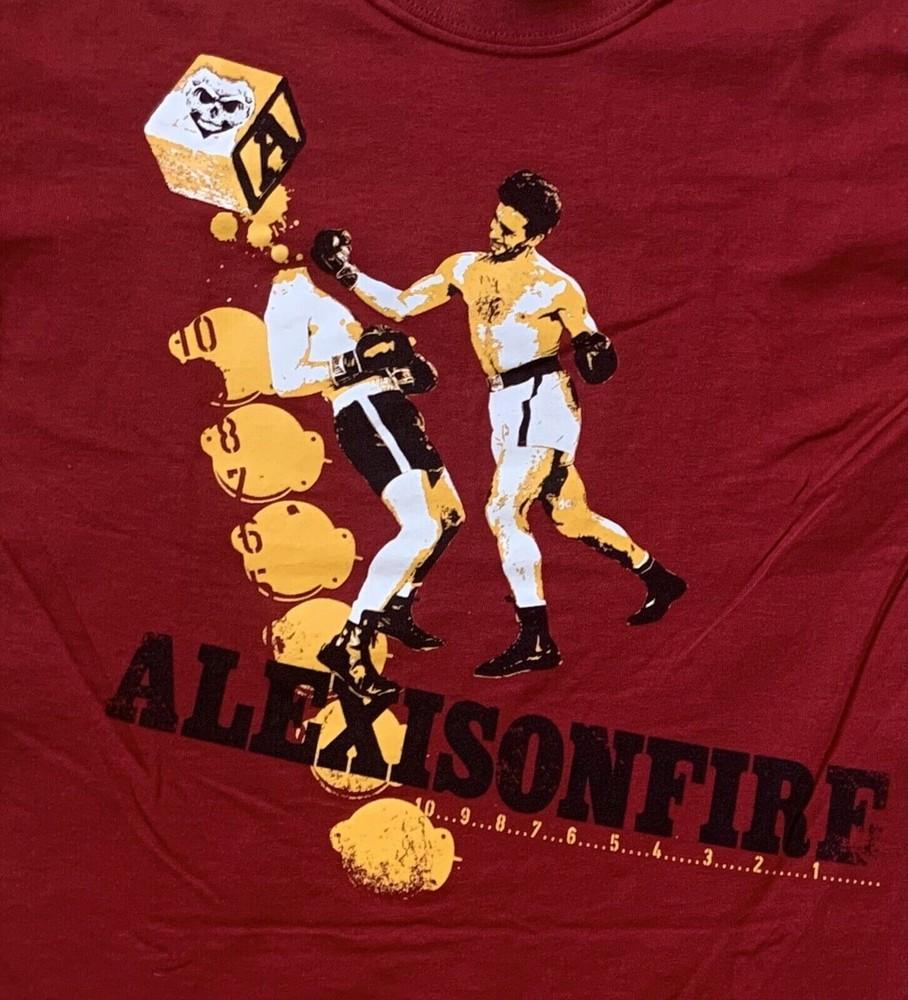 Группа Alexisonfire - Футболка  Боксерское Сердце  Классическая Красная Унисекс S-5XL Унисекс Футболка S