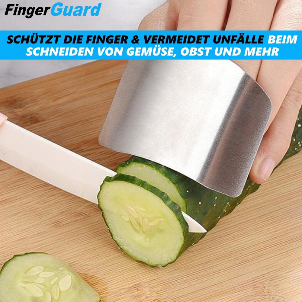 FingerGuard Finger Schutz Küche Messer Schneidehilfe Gemüse Fleisch Handschutz
