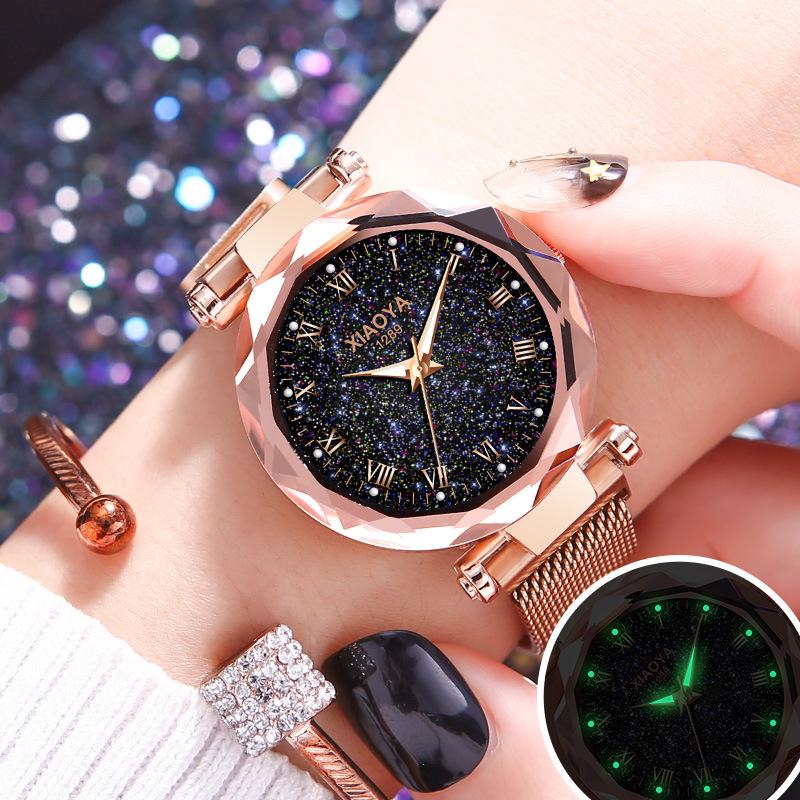 

Xiaoya Starry Sky Magnetic Student Watch - Trendy and Casual