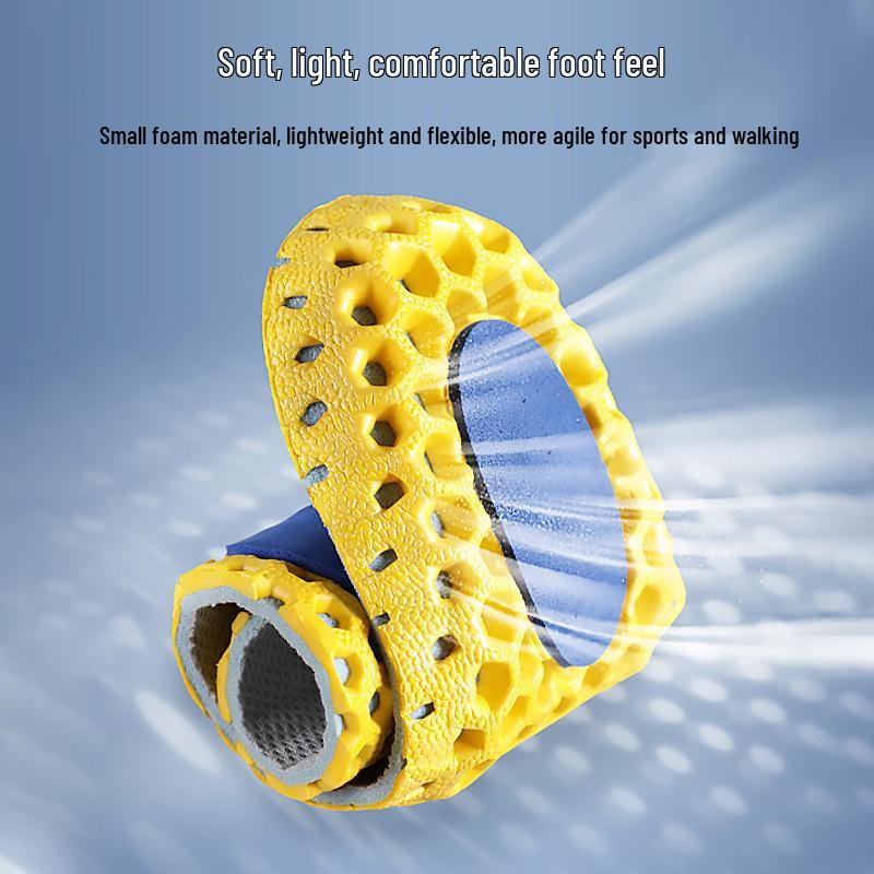 Cuttable Shock-Absorbing Insole for Men and Women, Breathable and Sweat-Absorbing, Deodorant Honeycomb Comfort, Height Booster for Summer
