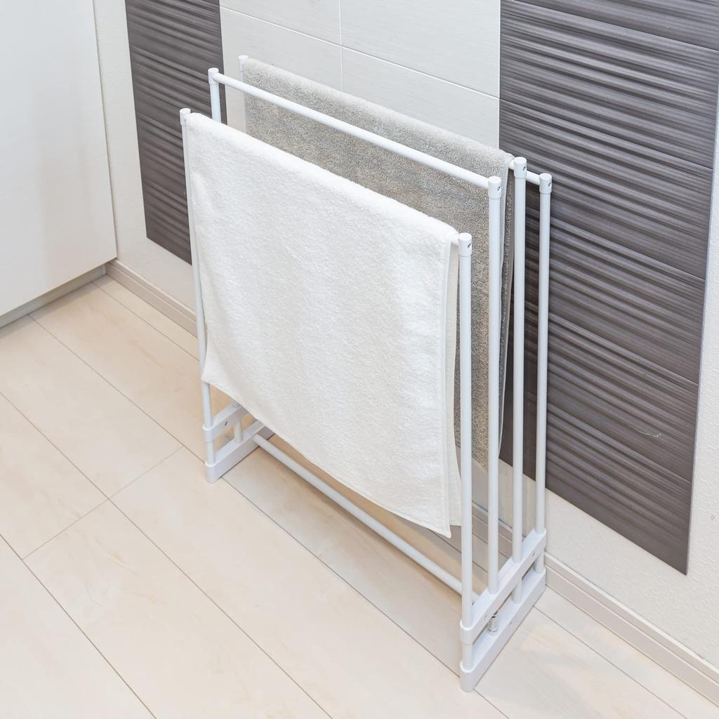 Sekisui Plastics Co., Ltd. Sekisui Mini Bath Towel Stand STIK-M4