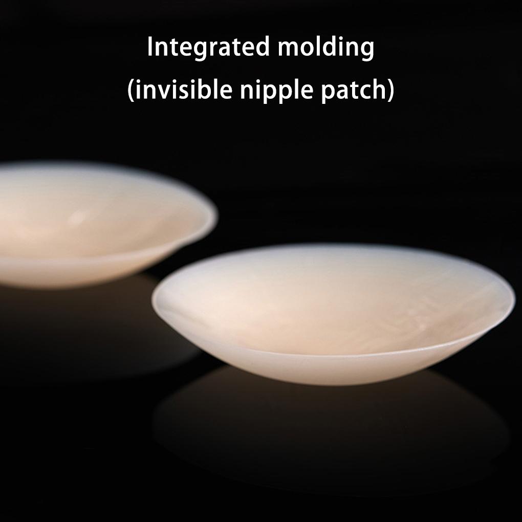 Reusable Invisible Lifting Up Cover Self-Adhesive Breast Petals Skin Color Chest Pad Mat Stickers Lingerie
