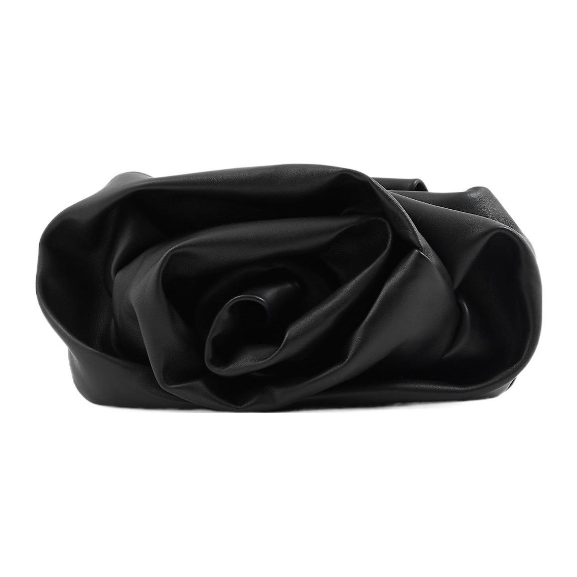 

Burberry Rose Floral Design Clasp Lambskin Clutch Women clutch Black 80763741 Basic Set (Bag+Dust Bag)
