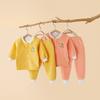 Soft Fleece Baby Pajama Set Toddlers Long Sleeve Top Pants Warm Sleepwear Winter Unisex