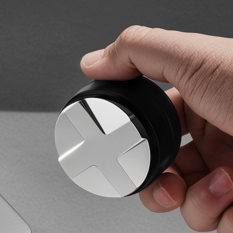 Coffee Tamper 51/53/58mm Aluminum Alloy Four-paddle Coffee Tamper Portable Coffee Machine