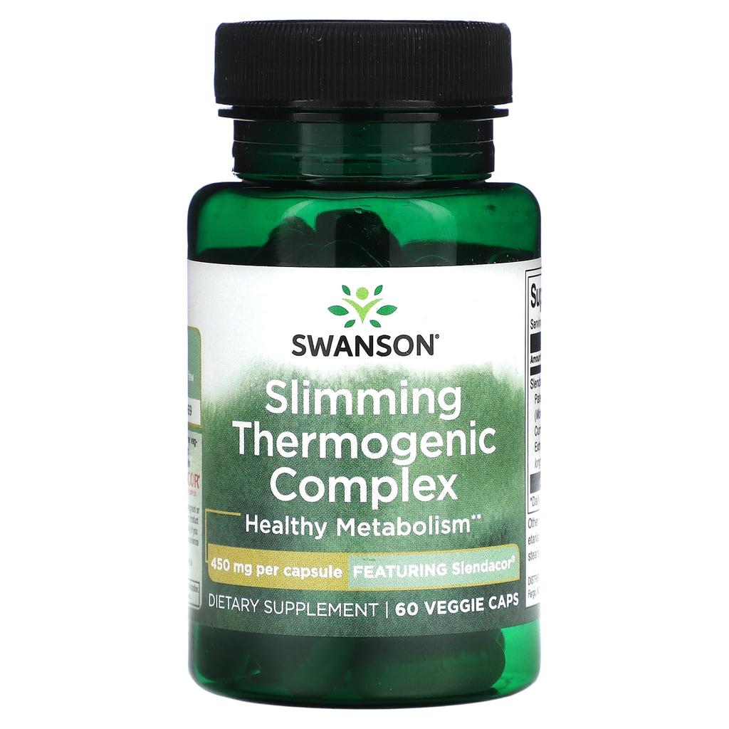 Swanson, Weight Loss Thermogenic Complex, 450 mg, 60 Veggie Capsules