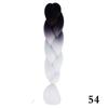 Braids Hair Extensions Balayage Ombre DIY Quick Weave Braiding Hair for Cosplay Daily Use for Women