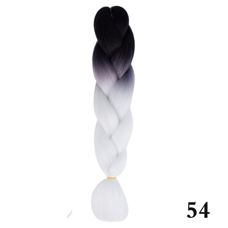 Braids Hair Extensions Balayage Ombre DIY Quick Weave Braiding Hair for Cosplay Daily Use for Women