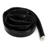 AN12 Black Fire Sleeve Braid Flame Heat Shield 3 4 x 3.3ft ID 0.7in Fuel Hose Protector