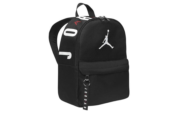 Jordan Athleisure Polyester Backpack Small Unisex Black 7A0654-023