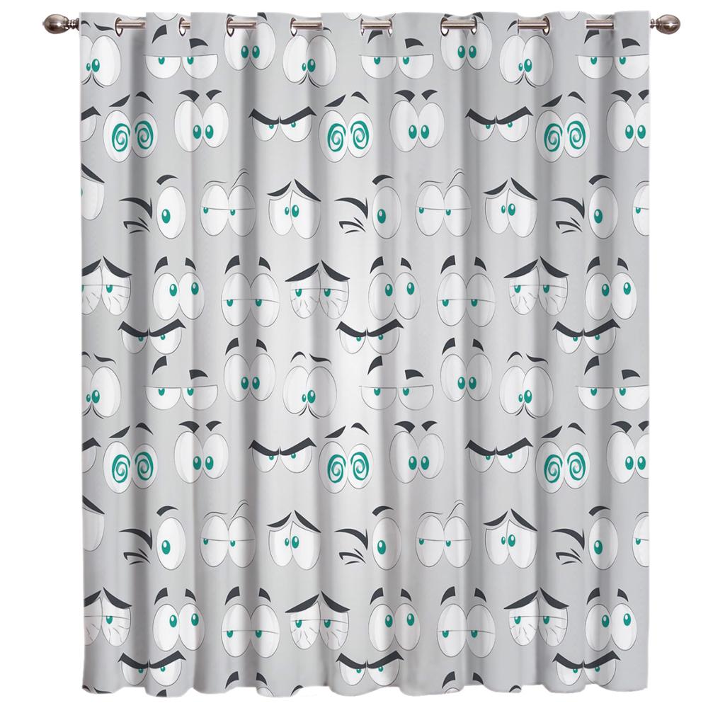 Глаза женские ресницы красивые новые простые шторы украшения дома шторы современные — фото 12