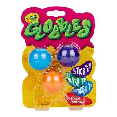 Набір 3-кольорових клейких іграшок Crayola Groble Squishy Stress Relief, колір 747291, оригінальний продукт, іграшка, м'яч, товар, будь-який