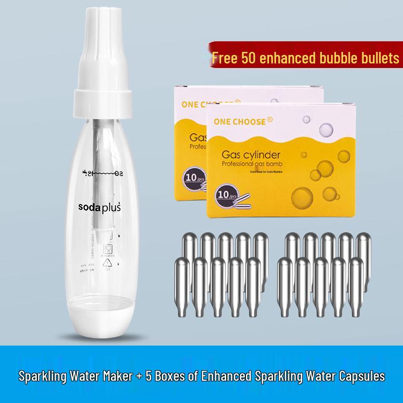 Portable Carbonated Beverage Maker for Home and Bubble Tea Shop
