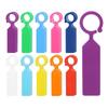 100PCS 10.7x2.3CM Plastic Garden Hanging Plant Tags Ring Label Hook Tree Marker Nursery Stake Greenhouse Bonsai Collar Signs