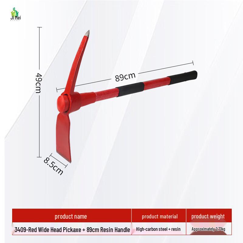 Forged Pickaxe with Resin Handle