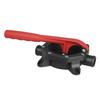 Manual Mini Bilge Pump Self Priming Diaphragm Pump Marine Drain Pump with Plastic Handle Easy To Remove & Install