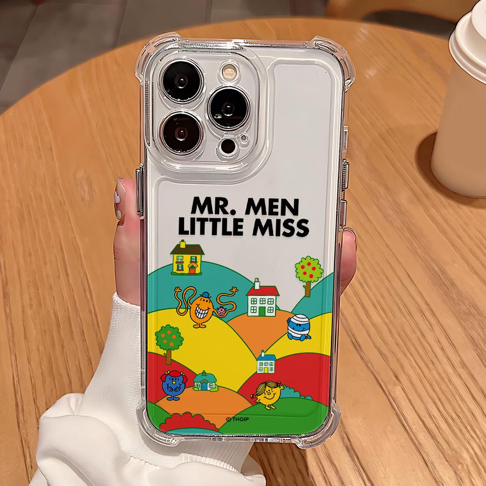 Cute Miss Mirror Cartoon Phone Case For Samsung Galaxy S25 S24 S23 S22 S21 S20 Note20 Edge FE Ultra Plus 4G 5G Clear TPU Cover
