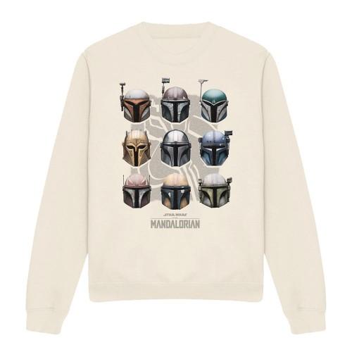 Star Wars: The Mandalorian Unisex Adult Mando Helmet Sweatshirt