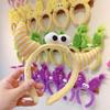 Girls Cartoon Headbands Funny Clown Horn Headwear Hair Bands Accessories Spring Hair Bands Birthday Party