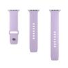 Pasek Silikonowy Puro Icon Do Apple Watch 42 / 44 / 45 / 49 Mm - Lawendowy (2 Szt.)